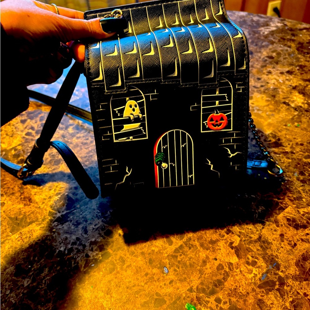 NWOT halloween house purse